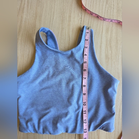 Outdoor Voices sports bra, light blue and pink, Size XS - Picture 6 of 8